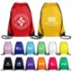 POLYESTER DRAWSTRING BACKPACK RUCKSACK image 2