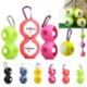 SILICONE GOLF BALL HOLDER with Keyring image 2