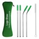 STAINLESS STEEL METAL STRAW SET image 2