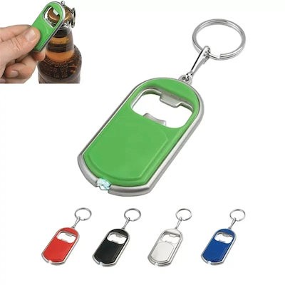 Picture of ALUMINUM PLAIN BOTTLE OPENER with Keyring Chain