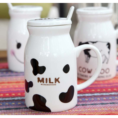 Picture of CERAMIC POTTERY MUG CARTOON BREAKFAST MILK CUP
