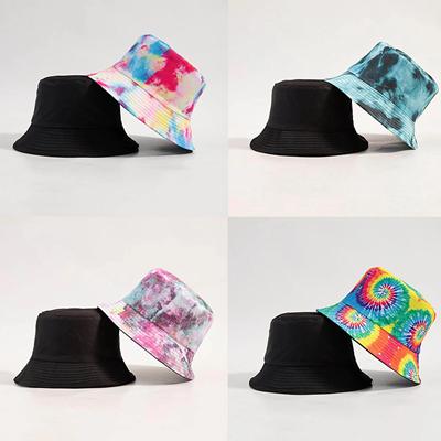 Picture of TIE DYE DOUBLE SIDES TO WEAR BUCKET CAP HAT