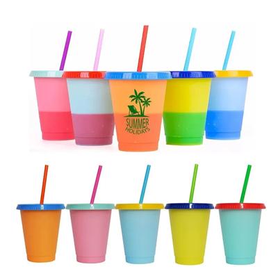 Picture of 16 OZ ECONO COLOR CHANGING STRAW TUMBLER