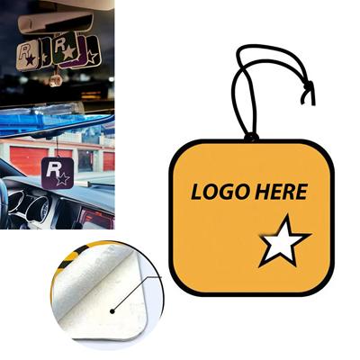 Picture of 3 INCH HANGING AROMATHERAPY PAPER CAR FRESHENER