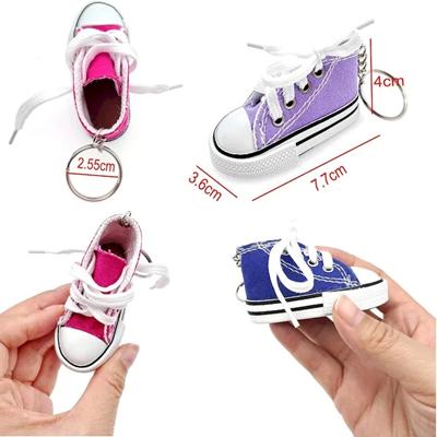Picture of MINI SNEAKERS CANVAS SHOES KEYCHAINS