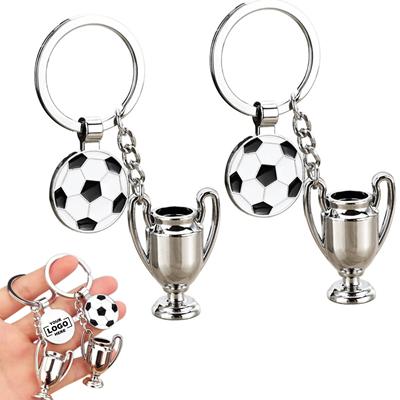 Picture of CUSTOM FOOTBALL TROPHY AWARD KEYRING CHAIN