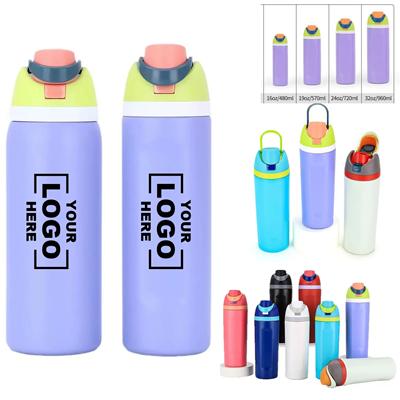 Picture of STAINLESS STEEL METAL VACUUM THERMAL INSULATED SPORTS WATER BOTTLE