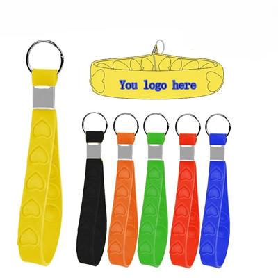 Picture of BUBBLE ROSARY WRISTLET KEYRING CHAIN