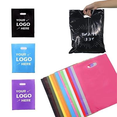 Picture of PLASTIC BAG with Die Cut Fold-over Reinforced Handle