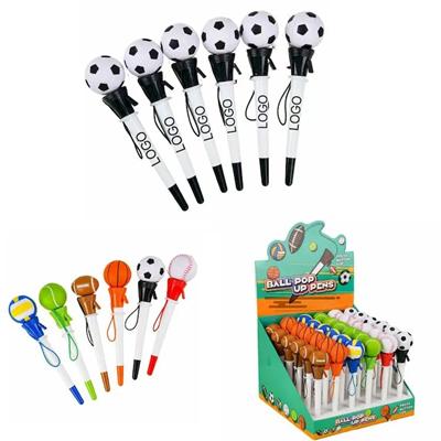 Picture of STRESS RELIEF POP LAUNCHER GEL PEN