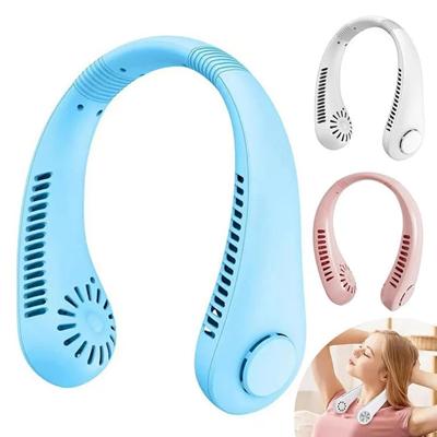 Picture of LEAFLESS HANGING NECK FAN 3 SPEED USB RECHARGEABLE