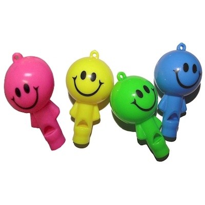 Picture of SMILING BABY PLASTIC WHISTLE