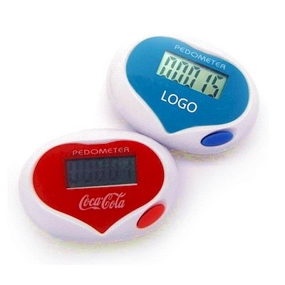 Picture of HEART SHAPE PEDOMETER.