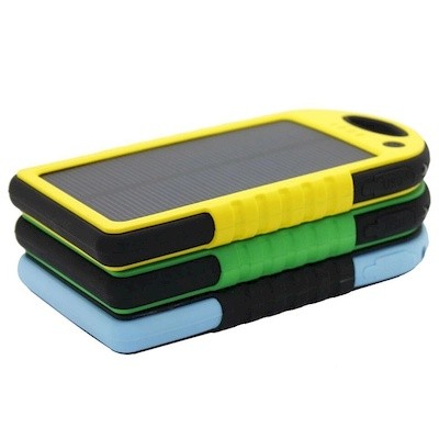 Picture of OUTDOOR SOLAR PHONE CHARGER with Carabiner