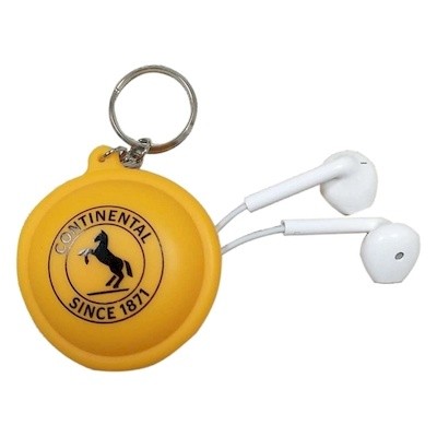 Picture of EARPHONES WRAP with Keyring Chain