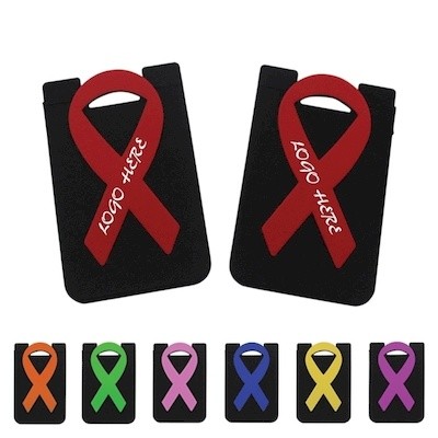 Picture of TWO-TONE AWARENESS CARD PHONE WALLET