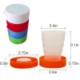 Picture of PLASTIC TELESCOPIC COLLAPSIBLE FOLDING CUP