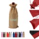 Picture of BURLAP WINE GIFT BAGS with Drawstrings