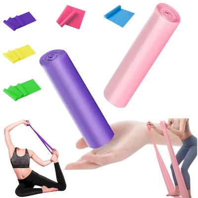 Picture of YOGA RESISTANCE BAND & STRETCHING STRAP EXERCISE