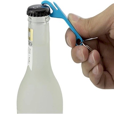 Picture of ALUMINUM BOTTLE OPENER with Keyring