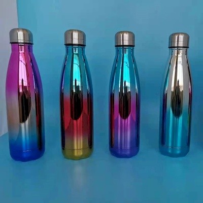 Picture of STAINLESS STEEL METAL DOUBLE WALL TRAVEL WATER BOTTLE 500ML.