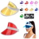 PVC SUN PROTECTIVE VISOR HAT CAPS image 2