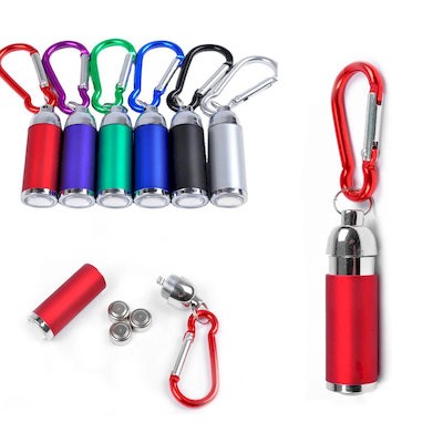 Picture of MINI LED KEYRING CHAIN TORCH with Carabiner