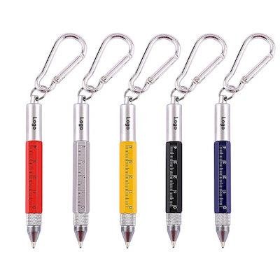 Picture of 6IN1 KEYRING PEN with Carabiner