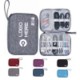 PORTABLE TRAVEL ELECTRONICS CABLE ORGANIZER BAG image 2