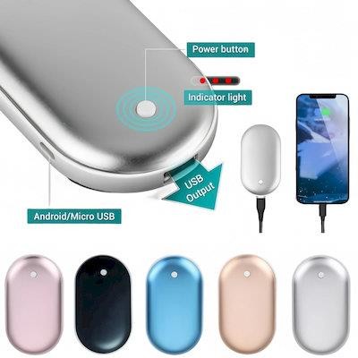 Picture of RECHARGEABLE HAND WARMER HOT PACK POWER BANK.
