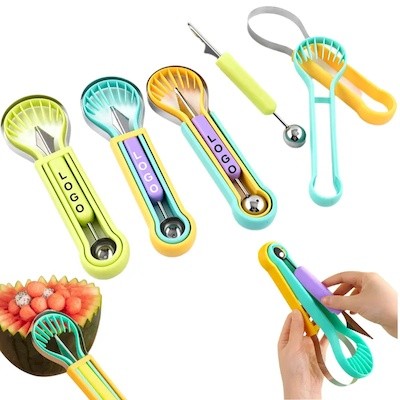 Picture of CUSTOMIZABLE FRUIT BALLER THREE - PIECE SET.