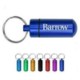 ALUMINUM PILL CASE KEYRING CHAIN image 2