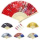 BAMBOO CLOTH FOLDING HAND FAN image 2