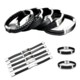 BRAIDED LEATHER CORD BRACELET image 2