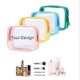 CLEAR TRANSPARENT TOILETRY BAGS FOR TRAVELING image 2