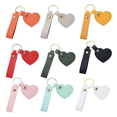 Picture of HEART SHAPE KEYRING CHAIN MIRROR BAG PENDANT