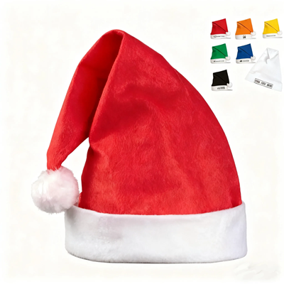 Picture of BLANK NON-WOVEN FATHER CHRISTMAS SANTA HAT