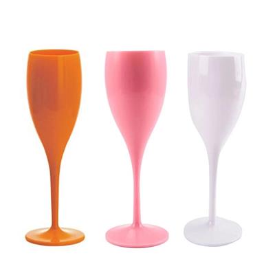 Picture of WINE GLASS STEMWARE PLASTIC CHAMPAGNE CUP FOR PARTY