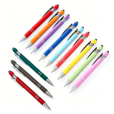 Picture of ALLOY RETRACTABLE MULTICOLOR TOUCH BALL PEN PEN