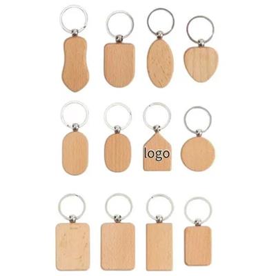 Picture of WOOD KEYRING CHAIN