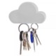CLOUD-SHAPED MAGNETIC KEY HOLDER KEYRING image 2