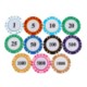 CROWN CLAY POKER CHIPS image 2
