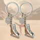 ICE SKATES KEYRING CHAIN image 2