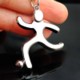 FOOTBALL PLAYER KEYRING CHAIN image 2
