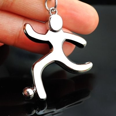 Picture of FOOTBALL PLAYER KEYRING CHAIN