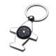 COMPASS KEYRING CHAIN image 2