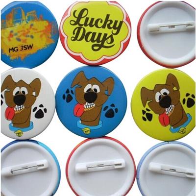 Picture of VARIOUS STYLES CUSTOM METAL TIN BUTTON TINPLATE BADGE