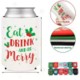 CHRISTMAS THEME NEOPRENE SLEEVE COOLER image 2