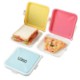 SILICONE SANDWICH STORAGE MICROWAVE LUNCH BOX image 2