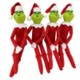 CHRISTMAS GREEN MONSTER ORNAMENT image 2